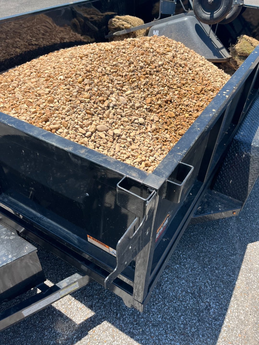 Ditch Witch SK900 mini skid steer doing sod prep